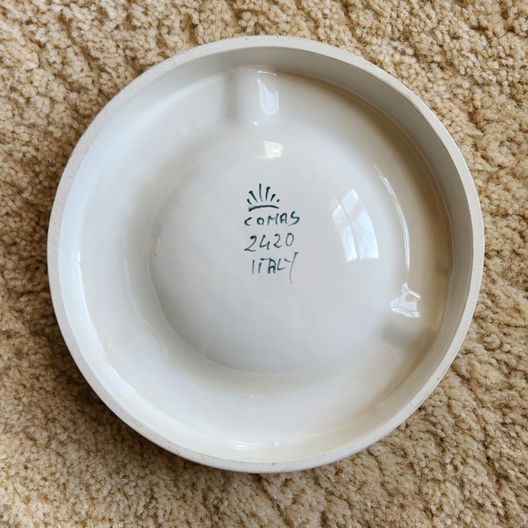 Collectable Comas Ceramic Ashtray -Italy - Picture 2 of 3